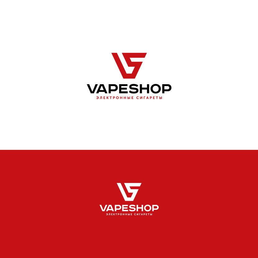 VapeShop - Логотип для компании электронных сигарет