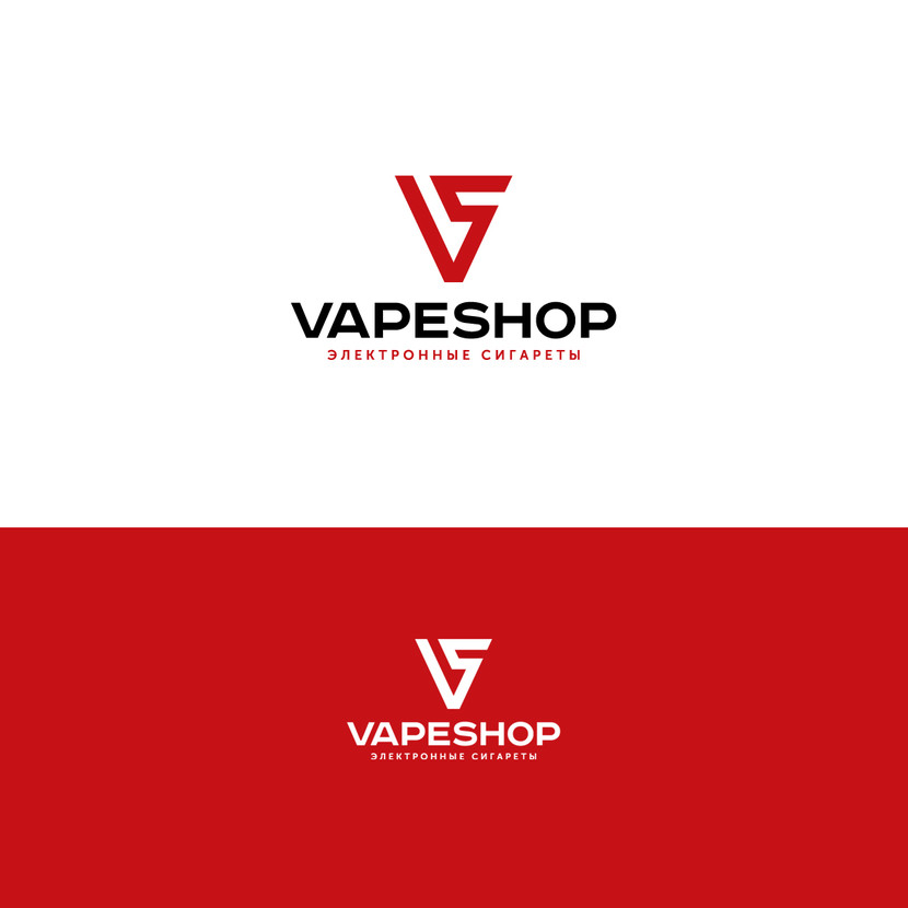 VapeShop - Логотип для компании электронных сигарет