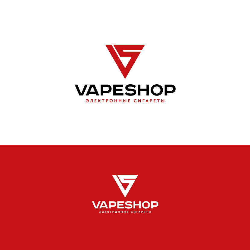 VapeShop - Логотип для компании электронных сигарет