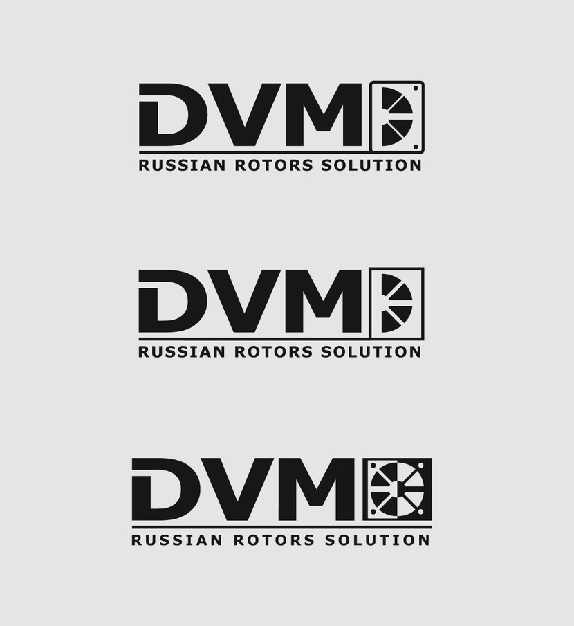 извините за ошибку - Создание логотипа DVM Russian rotors solution