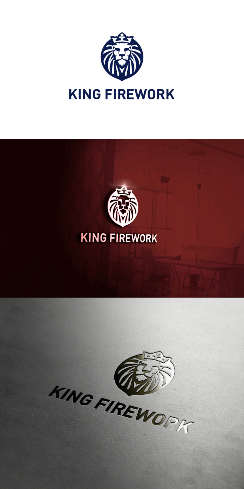 ! Разработка логотипа компании "Королевский фейерверк"