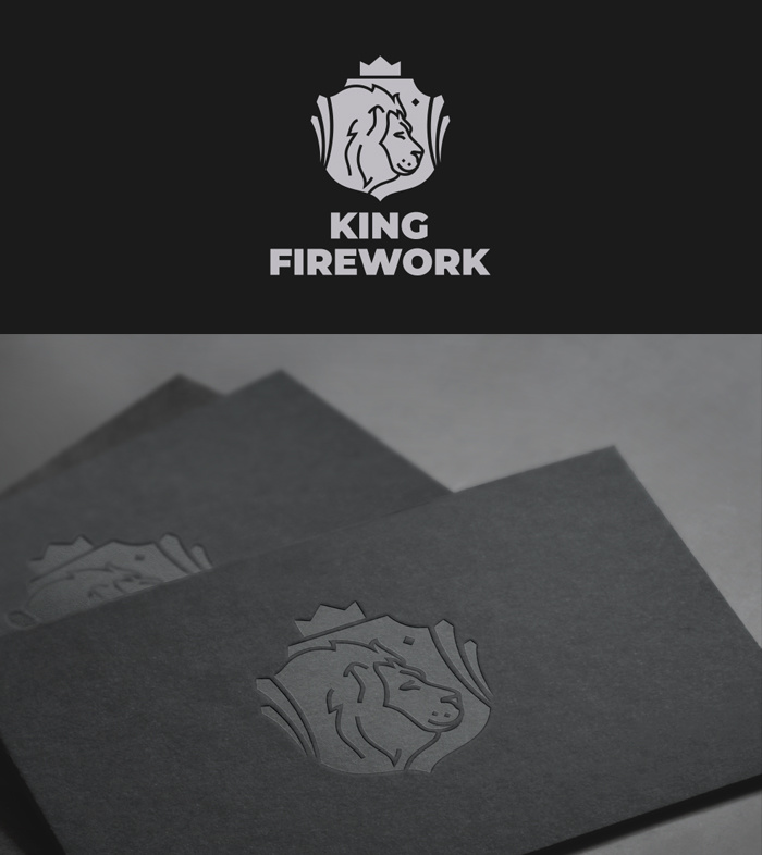 Разработка логотипа компании "Королевский фейерверк"  -  автор Lena LKSTUDIOART