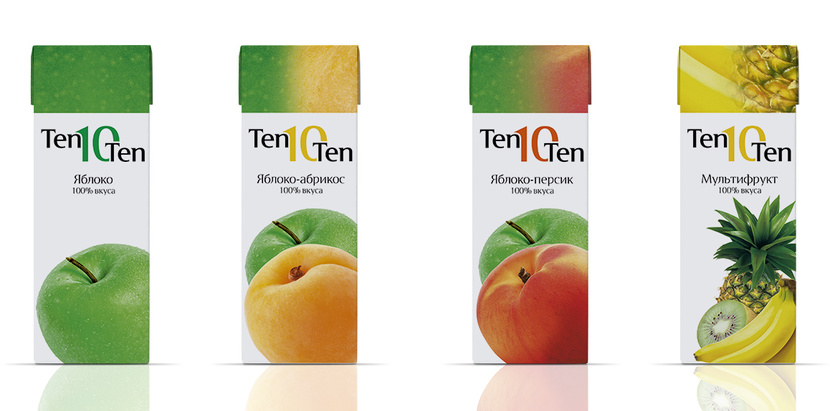 Дизайн нектаров в тетрапакете  Ten10Ten