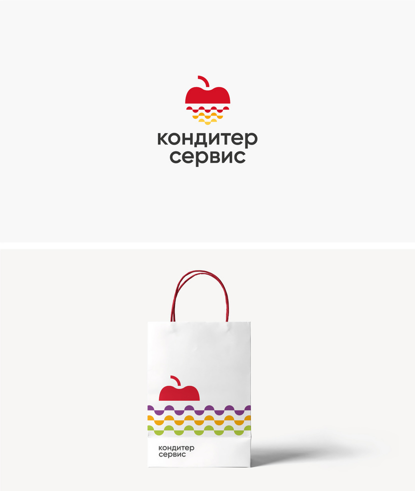Дополнительная версия логотипа, выполненная в красной цветовой гамме + дизайн фирменного пакета. - Разработка  / рестайлинг логотипа и фирменного стиля