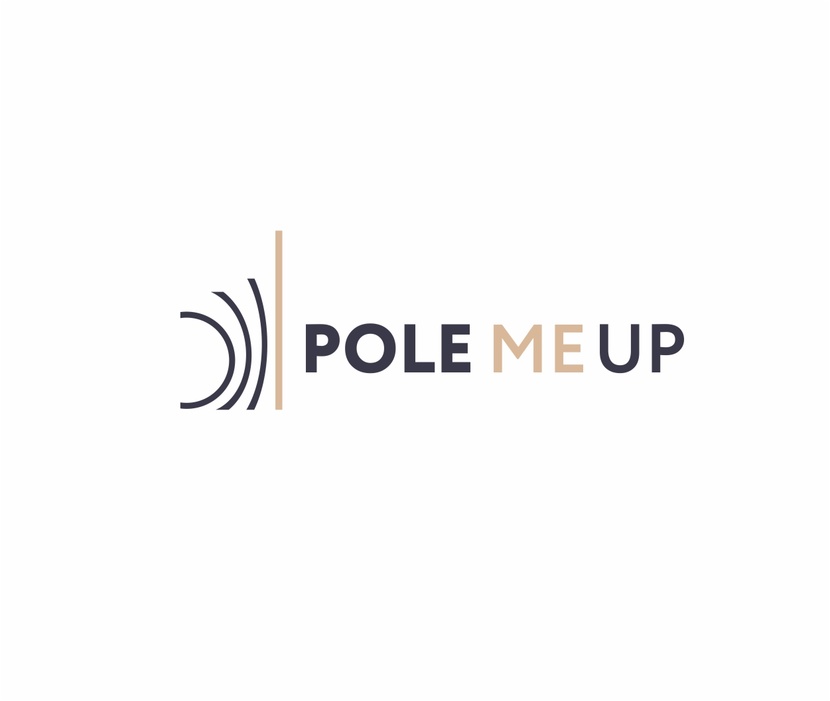 Логотип для спортивной студии Pole Me Up  -  автор Виталий Филин