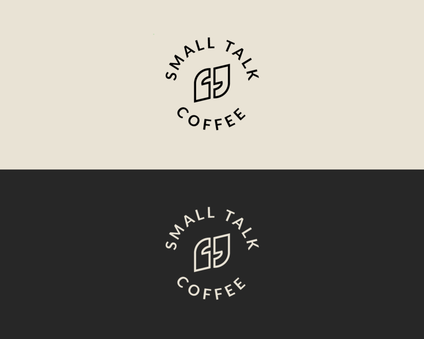 Альтернативный вариант логотипа - Лого и фирменный стиль для кофейни