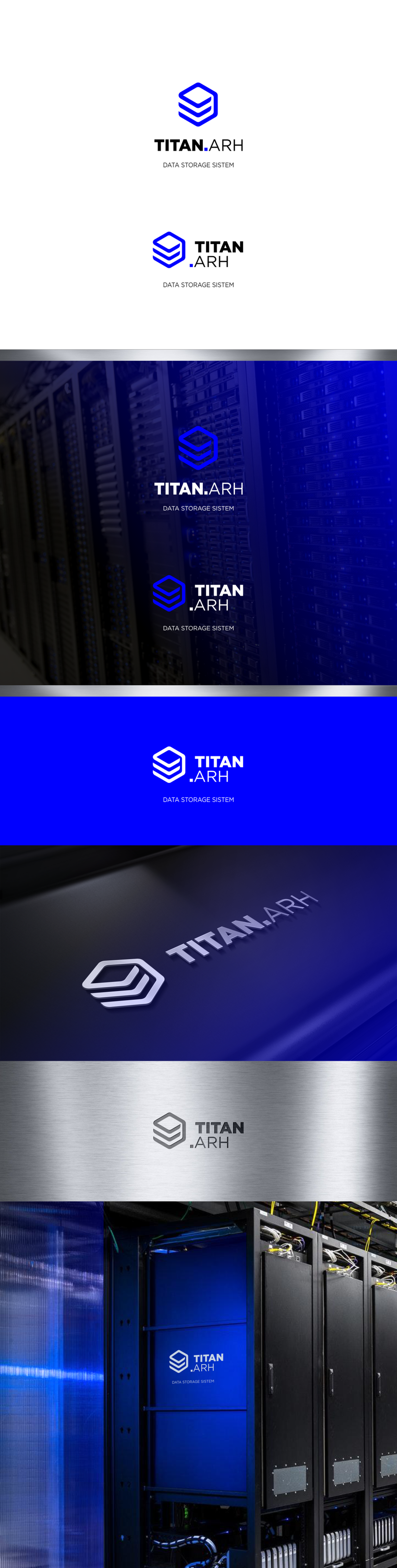 TITAN.ARH Логотип системы хранения данных