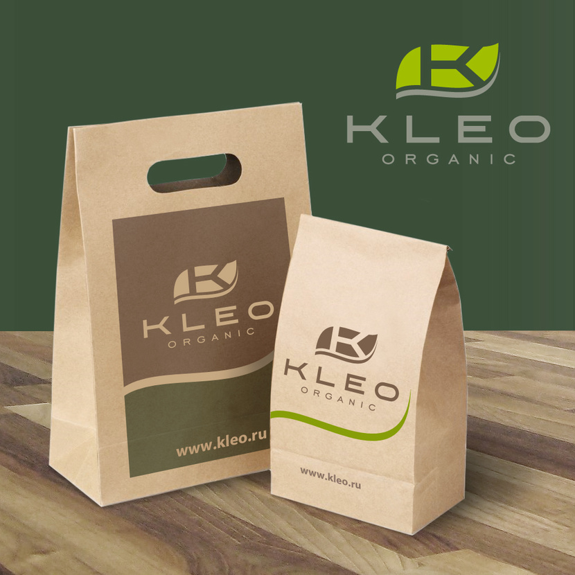 Kleo-1 - Логотип и фирменный стиль для оптовика органических товаров для семьи и дома