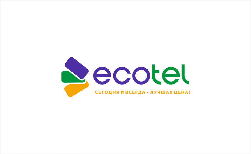 . - Логотип и фирменный стиль ECOTEL (магазины (точки выдачи) по продаже смартфонов по оптовым ценам (в первое время). потом добавим другие товары