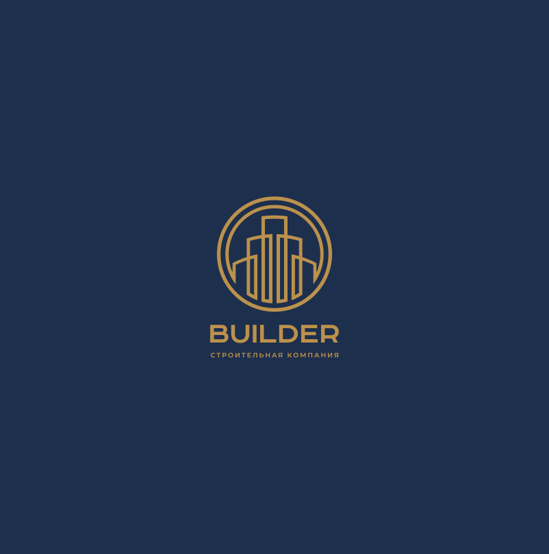 +++ - Логотип и фирменный стиль для строительной компании