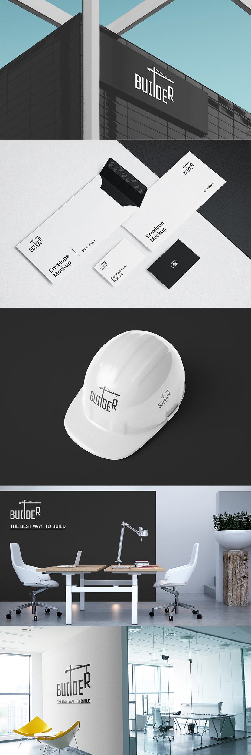 Фирменный стиль и лого для Вашей компании - Логотип и фирменный стиль для строительной компании