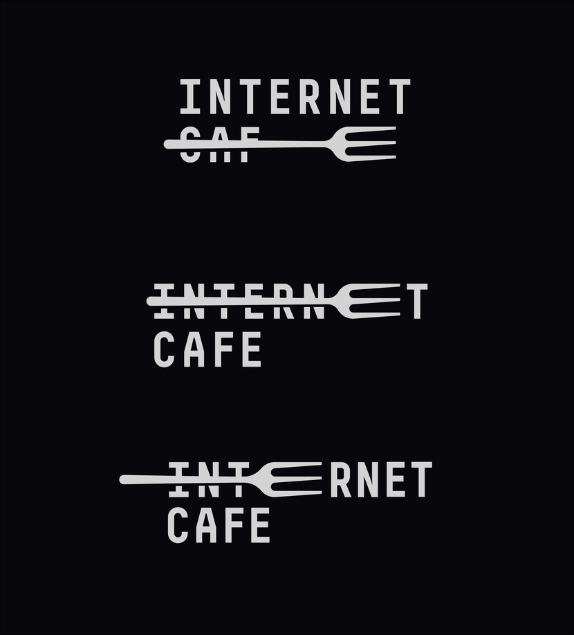 + - Логотип и фирменный стиль для сервиса доставки еды «Интернет Кафе»