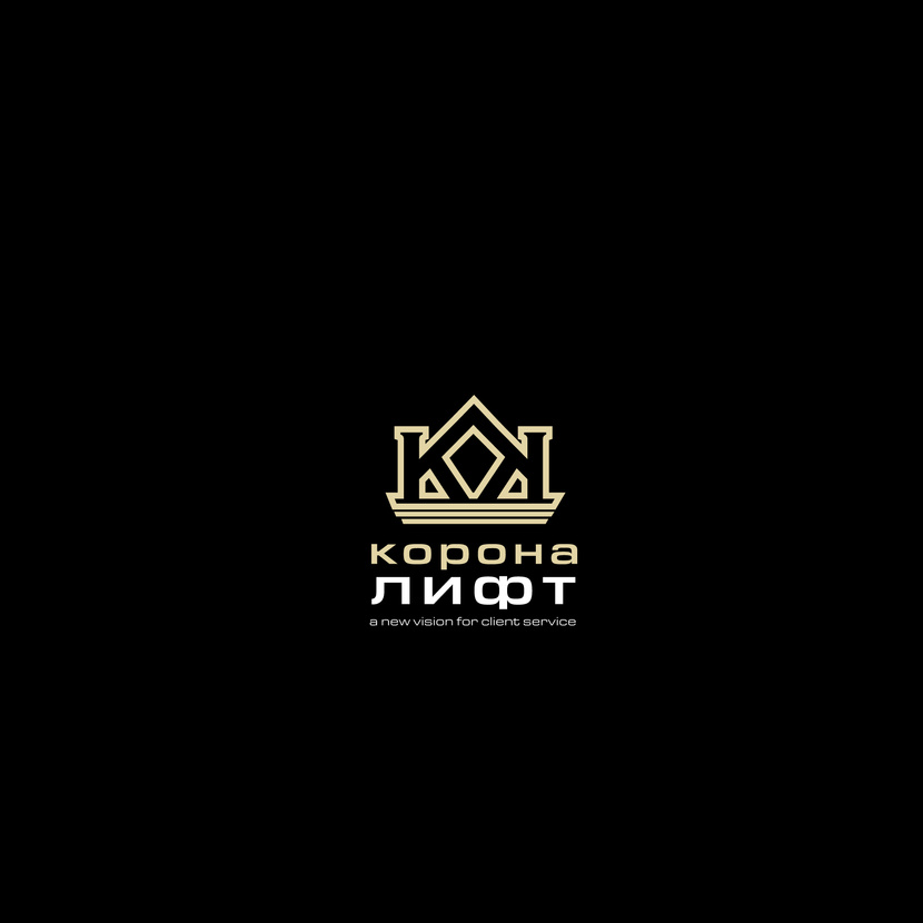 . Логотип ГК «Корона-лифт»