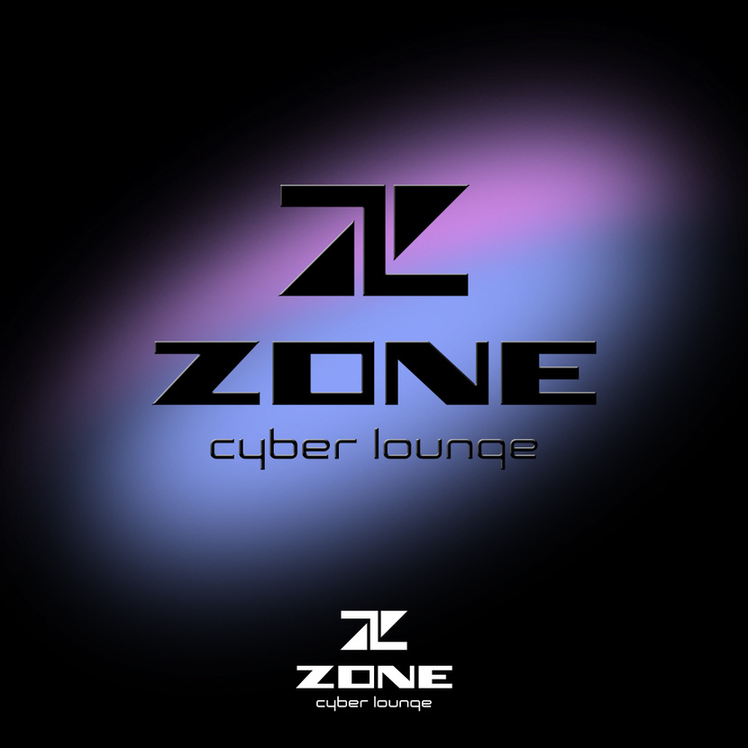 Zone-1 - Разработка логотипа для компьютерного клуба