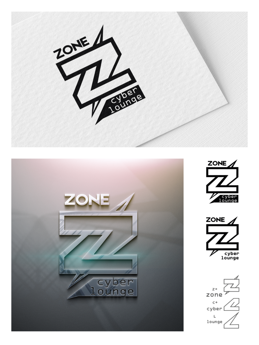 ZCL - Разработка логотипа для компьютерного клуба