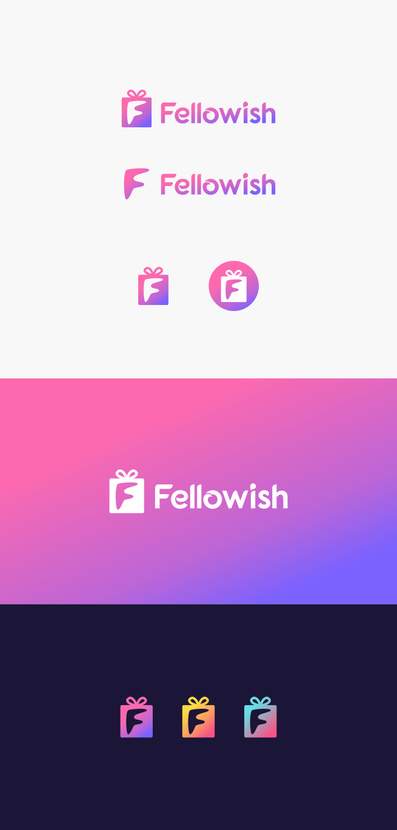 Лого и фирменный стиль для сайта, который помогает с выбором подарка, а также даёт возможность пользователю сделать свой вишлист.  -  автор Пётр Друль