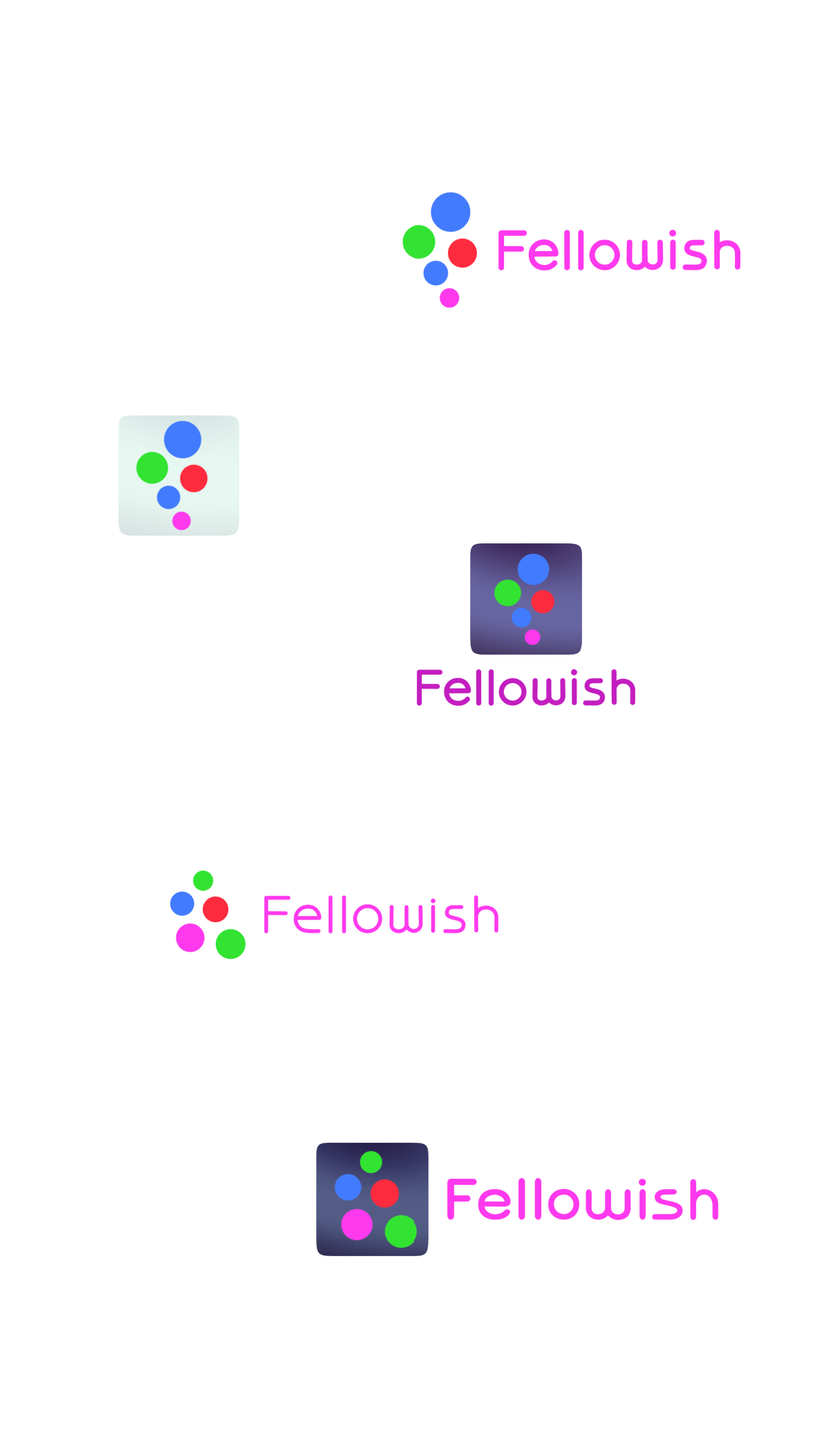 F - Лого и фирменный стиль для сайта, который помогает с выбором подарка, а также даёт возможность пользователю сделать свой вишлист.