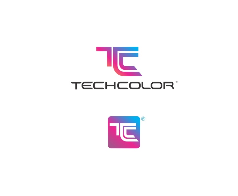 Разработка логотипа и фирменного стиля для компании TECHCOLOR  -  автор Виталий Филин