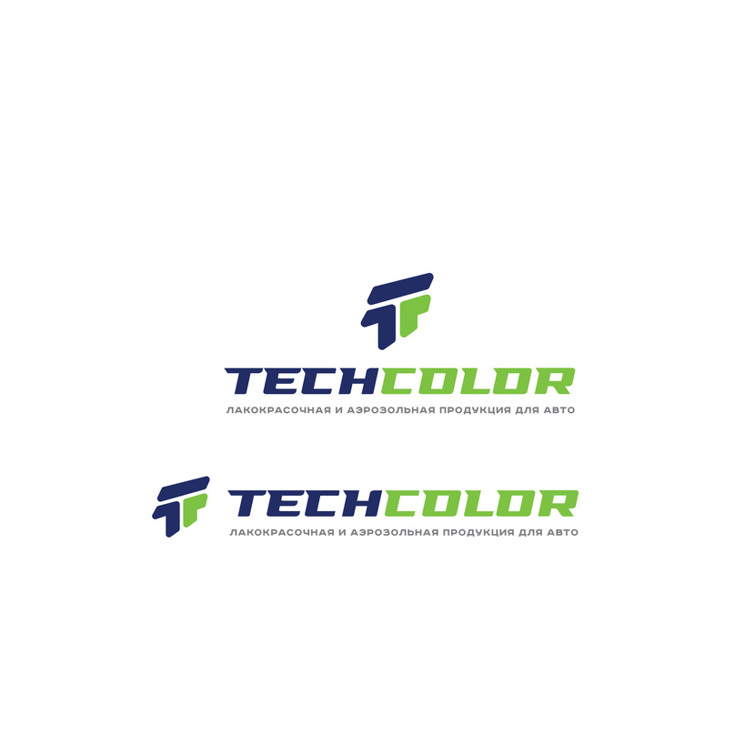 . Разработка логотипа и фирменного стиля для компании TECHCOLOR