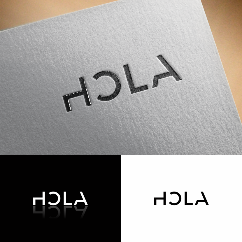 Разработка логотипа для SMM-агентства "HOLA"  -  автор Air Fantom