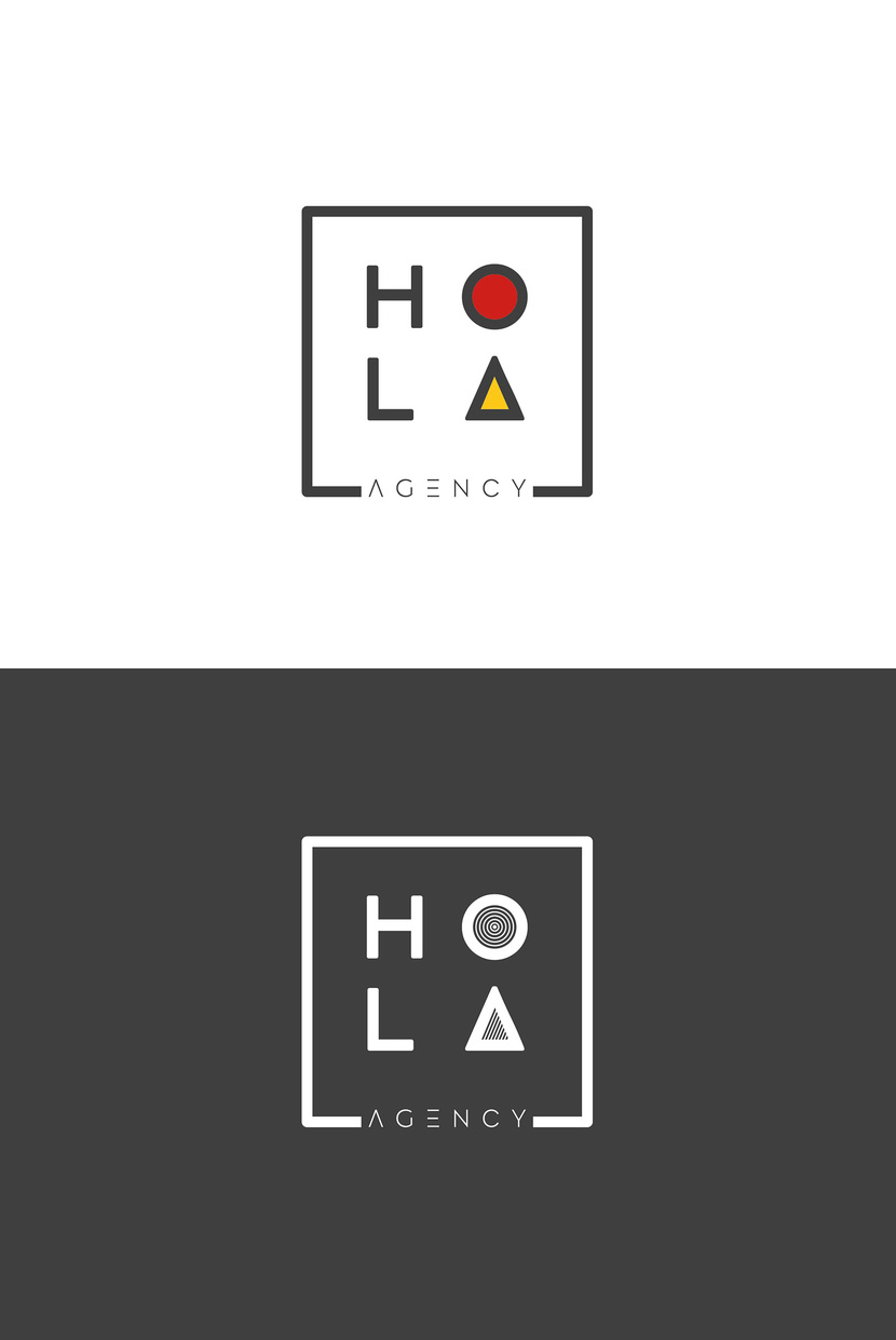 Разработка логотипа для SMM-агентства "HOLA"  -  автор Оксана Толчеева