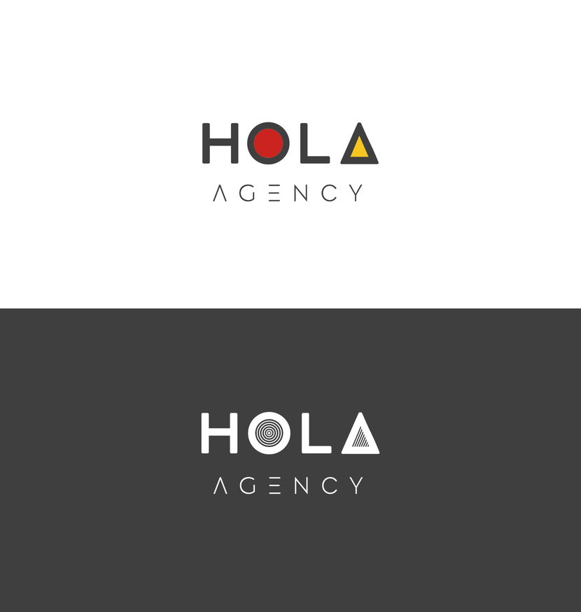 Разработка логотипа для SMM-агентства "HOLA"  -  автор Оксана Толчеева