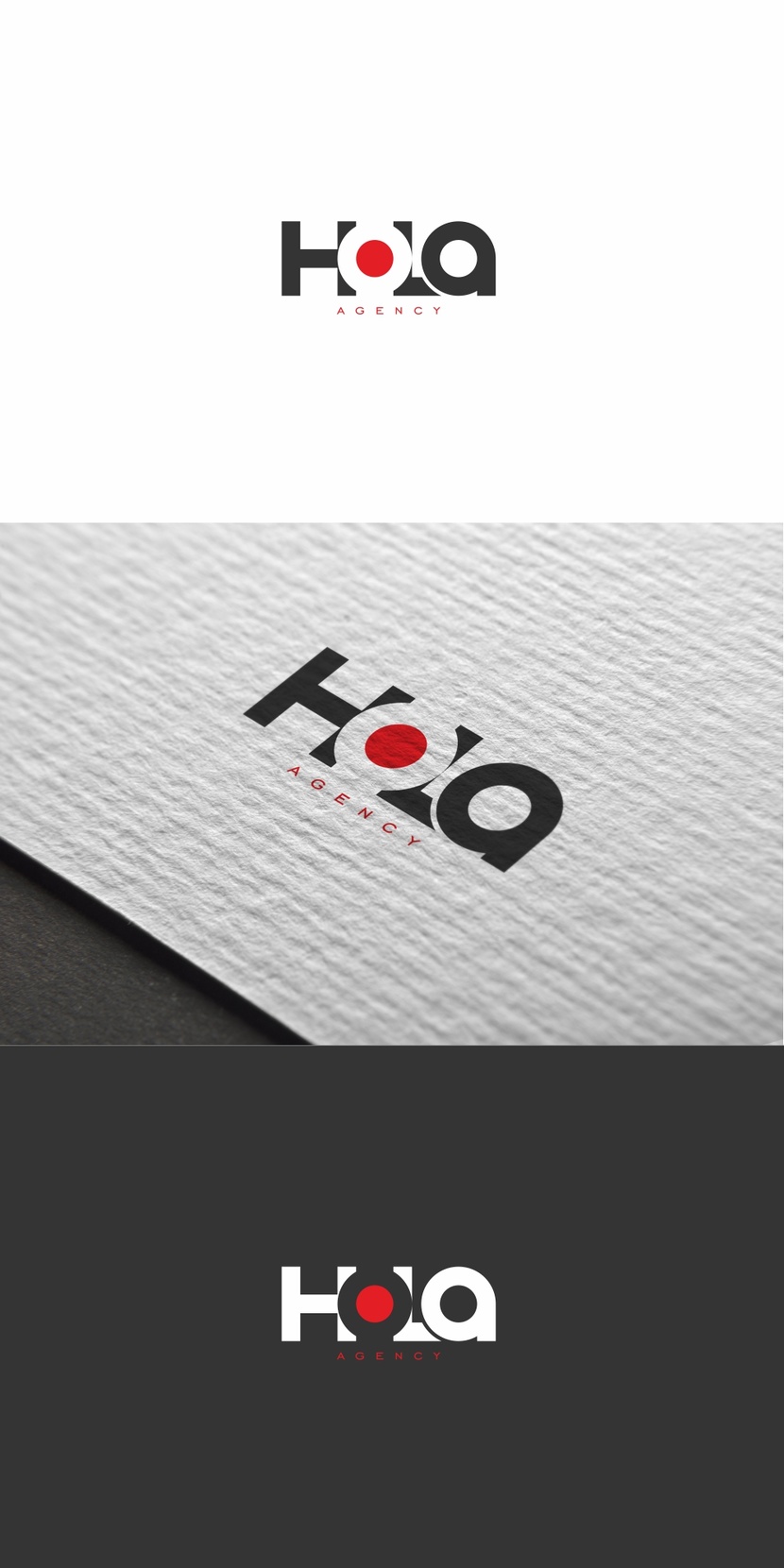 Разработка логотипа для SMM-агентства "HOLA"  -  автор Андрей Мартынович