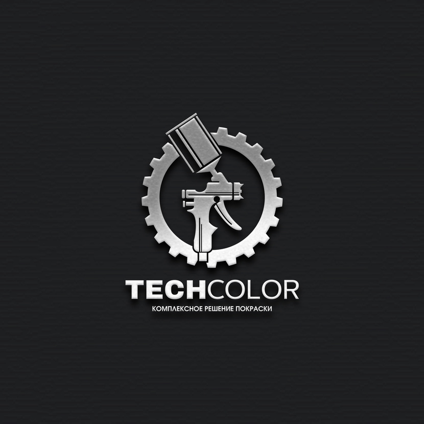 3 Разработка логотипа для компании TECHCOLOR