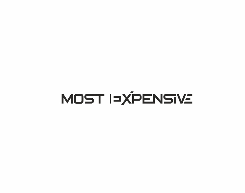 2 Разработка Логотипа для IT платформы Most Expensive, которая занимается продажей вещей знаменитостей по средствам аукциона