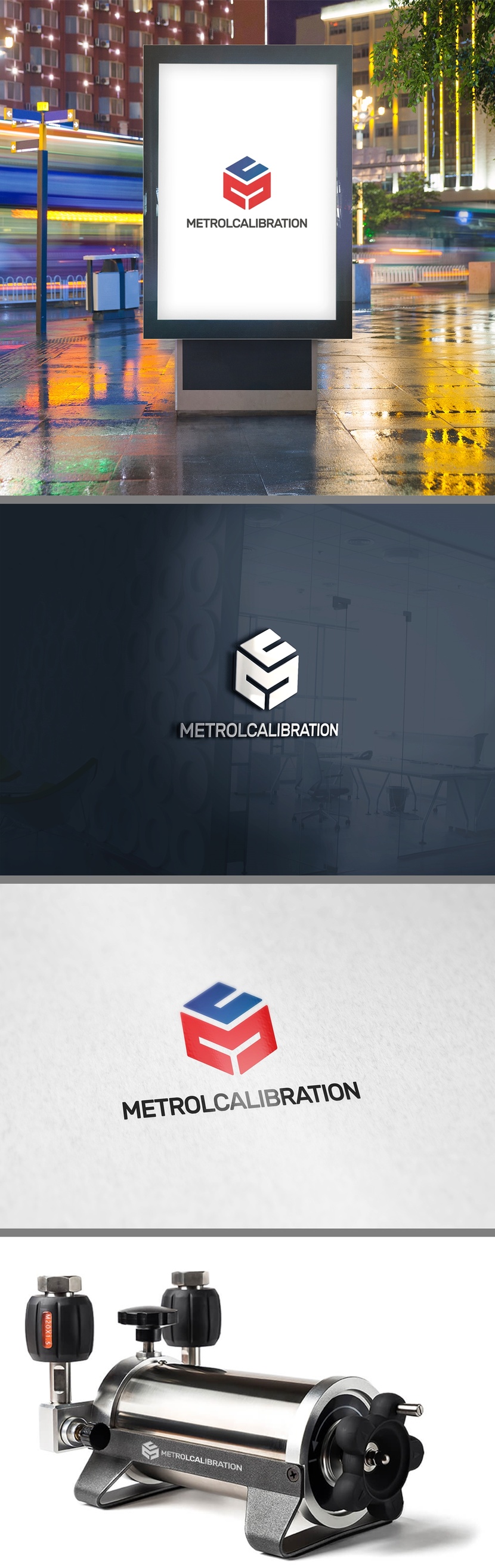 METROLCALIBRATION - Разработка логотипа для компании по производству оборудования