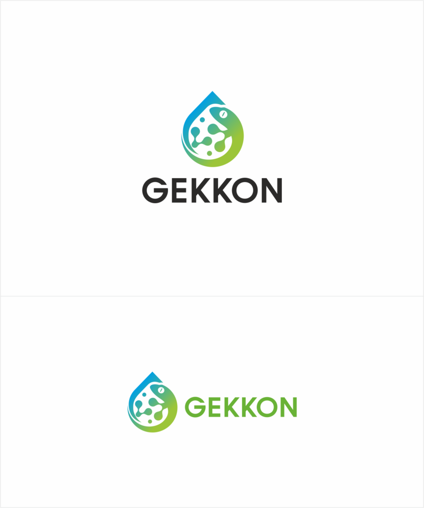 Логотип для производства полиуретановых материалов марки "Gekkon"  -  автор Владимир Братенков