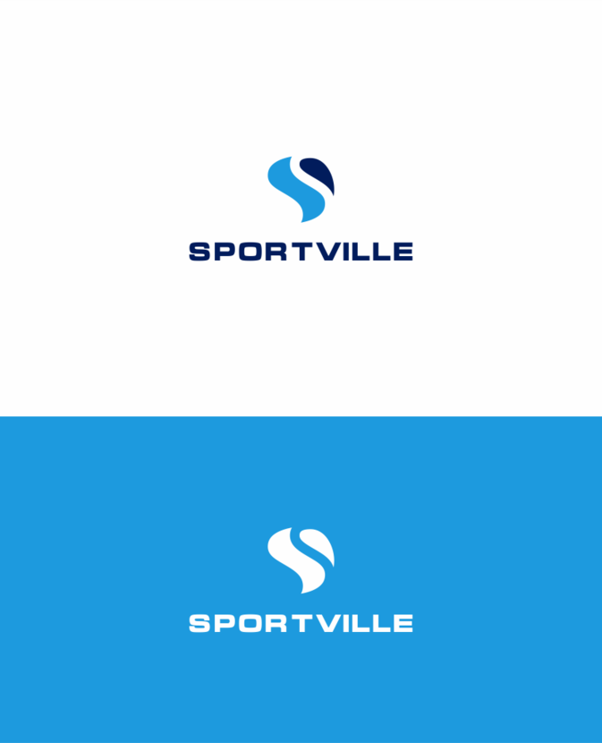 Создание логотипа спортивного комплекса SportVille  -  автор A J