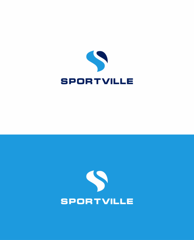 Создание логотипа спортивного комплекса SportVille  -  автор Ay Vi