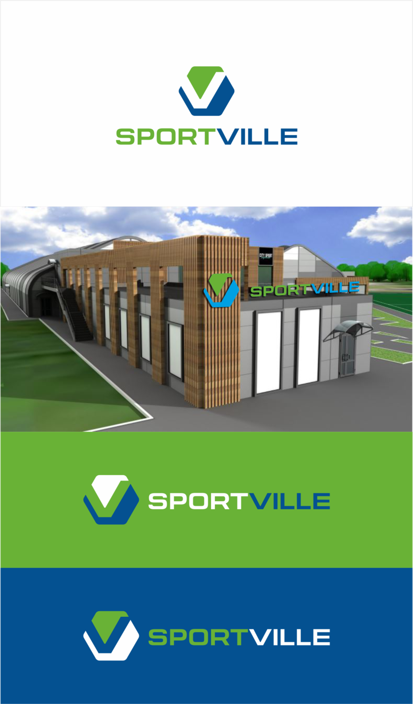 Создание логотипа спортивного комплекса SportVille  -  автор Владимир Братенков