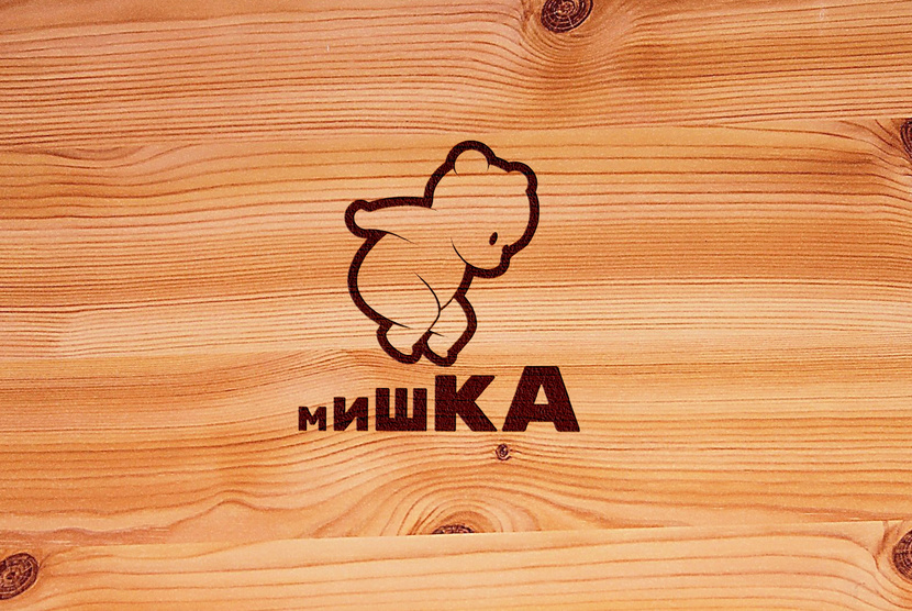 МИШКА ОГО-ГО! - Разработка логотипа для компании производителя детского игрового уличного оборудования