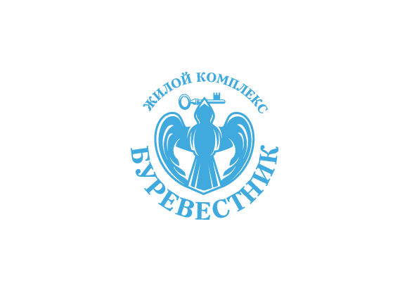 Здравствуйте. Вариант логотипа в одном цвете, если понравиться, предоставлю в нескольких цветах. Спасибо. - Логотип для жилого комплекса бизнес-класса