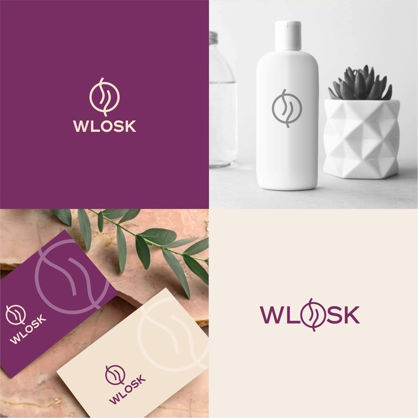 Знак в форме круга символизирует доверие, законченность. Две волны создают ощущение легкости и безмятежности. Современность знака подчеркивает мягкий шрифт. В целом Логотип создает настроение, связанное с уходом и заботой. ВЛОСК - комфорт и восхищение! Комплекс логотипов для WLOSK - сети медицинских салонов красоты