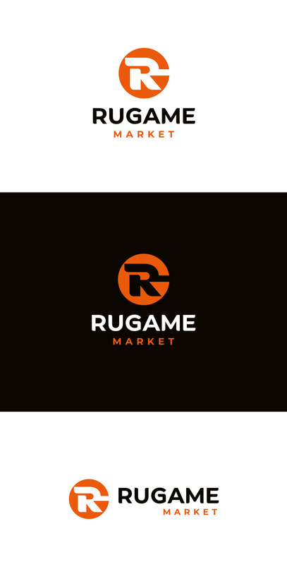 R+G  Рука держит мышку - Логотип для маркетплейса цифровых товаров