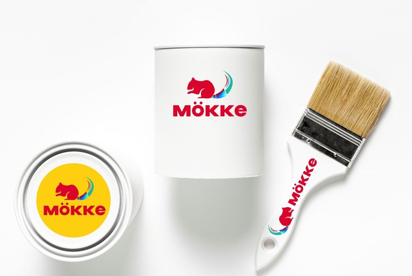 Mokke - Разработка графического элемента к основному логотипу