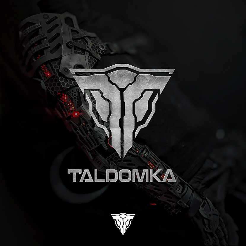 Логотип Taldomka Разработка логотипа мастерской cosplay атрибутики "Taldomka" (Лос-Анджелес, Калифорния)