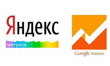 Установка кодов Google Analytics и Яндекс.Метрика