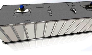 3D визуализация модели