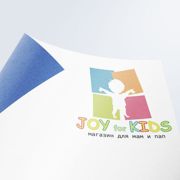 Логотип магазина товаров для детей и подростков