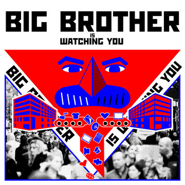 плакат к книге &quot;1984&quot;