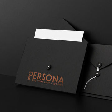 Разработка логотипа и Фирменного стиля Persona