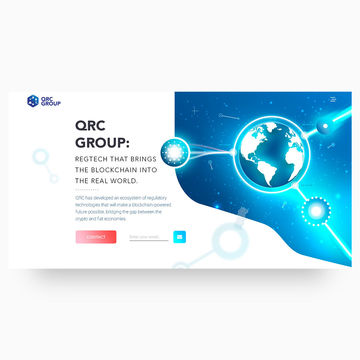 Blockchain - проект для группы компаний QRC Group