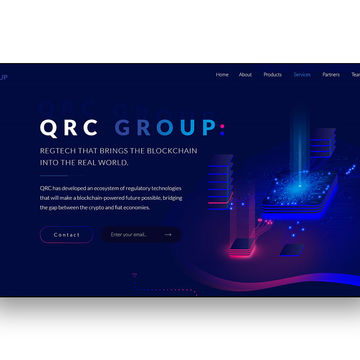 Сайт для группы компаний QRC Group