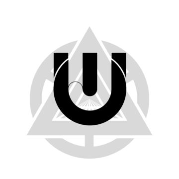 U&amp;J Lettering Logo