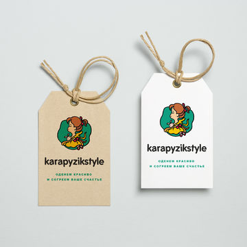Фирменный стиль для магазина детской одежды Кarapyzikstyle