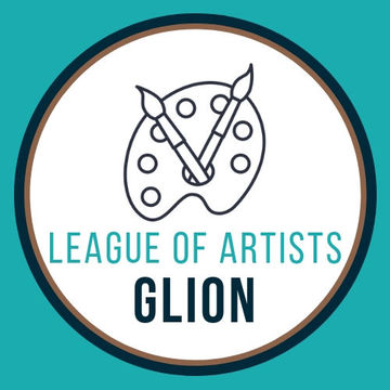 Дизайн логотипа для Лиги Художников комитета искусств Glion